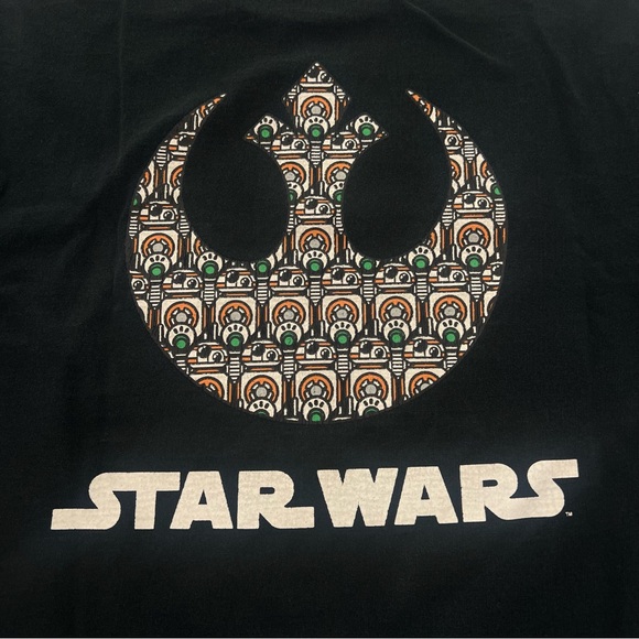 A Bathing Ape x Star Wars Republic Tee - Black Sz Small - Picture 3 of 9